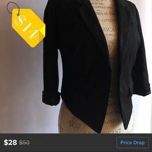 Urban Outfitters - Silence & Noise blazer - BLACK